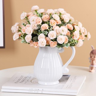  Lọ hoa decor bằng gốm tân cổ điển cao cấp Qhouse bình hoa Aladin trang trí nội thất Bắc Âu Vintage 