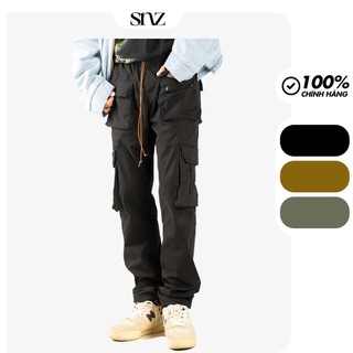 Quần Cargo Túi Hộp SNAZZY Unisex Chất Liệu Kaki Co Giãn Chính Hãng - CARGO V1