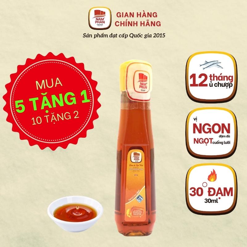 Nước Mắm Mini Nam Phan Cốt Nhĩ Cá Cơm Đặc Biệt 30 Độ Đạm Chai 30ml