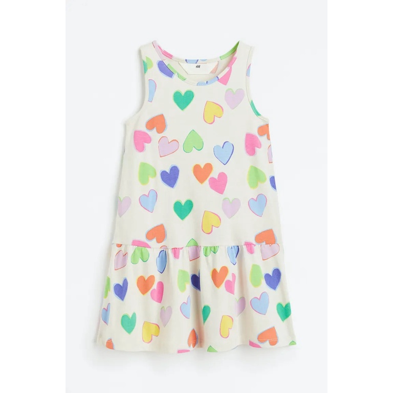 Váy sát nách unicorn/ tim/bướm/hoa 1157735 HM H&M_hàng chính hãng authentic