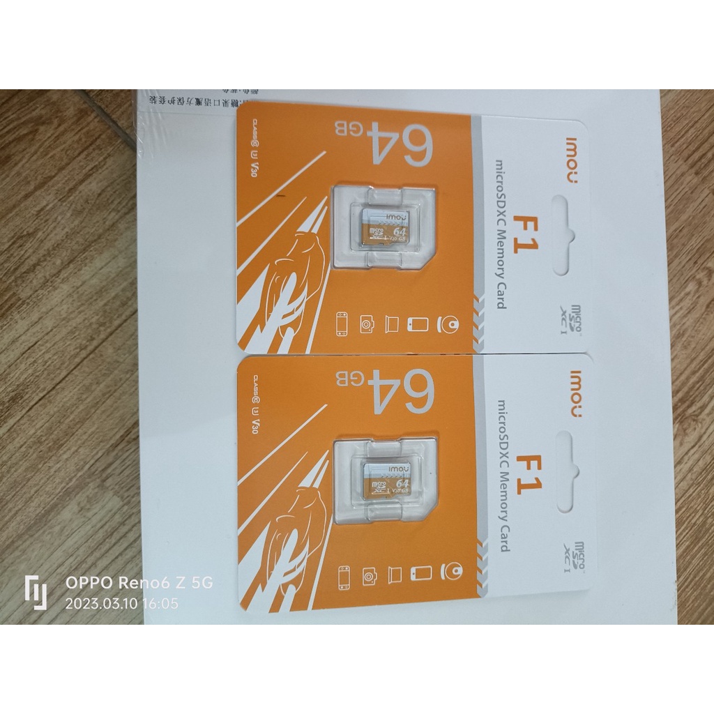 Thẻ Nhớ IMOU 32GB/64GB F1 Micro SD Tốc Độ Cao , Bảo hành 5 năm - Hàng chính hãng