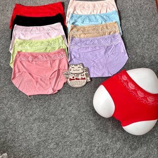 (Được lựa màu) Quần lót su cạp cao vừa form to 50-75kg