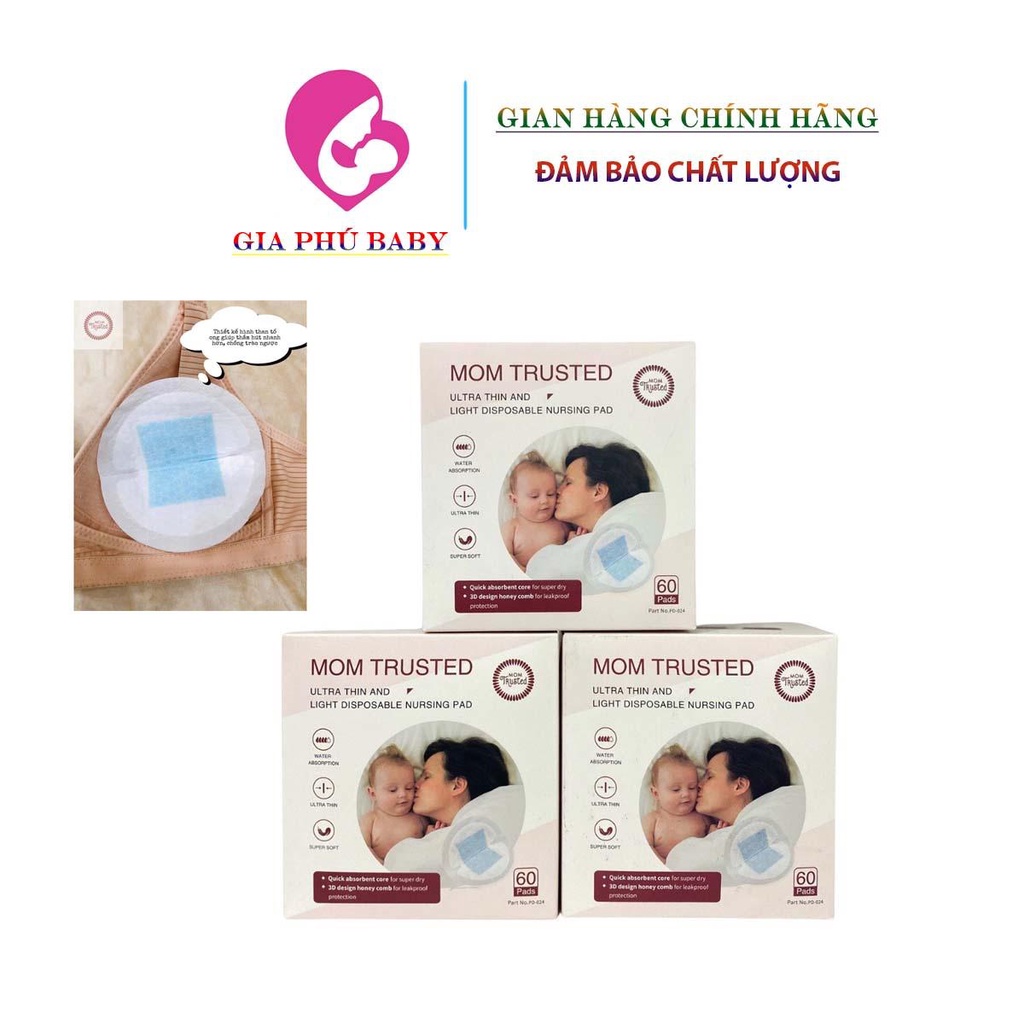 Thấm sữa siêu mỏng 3D ultra thin Mom Trusted