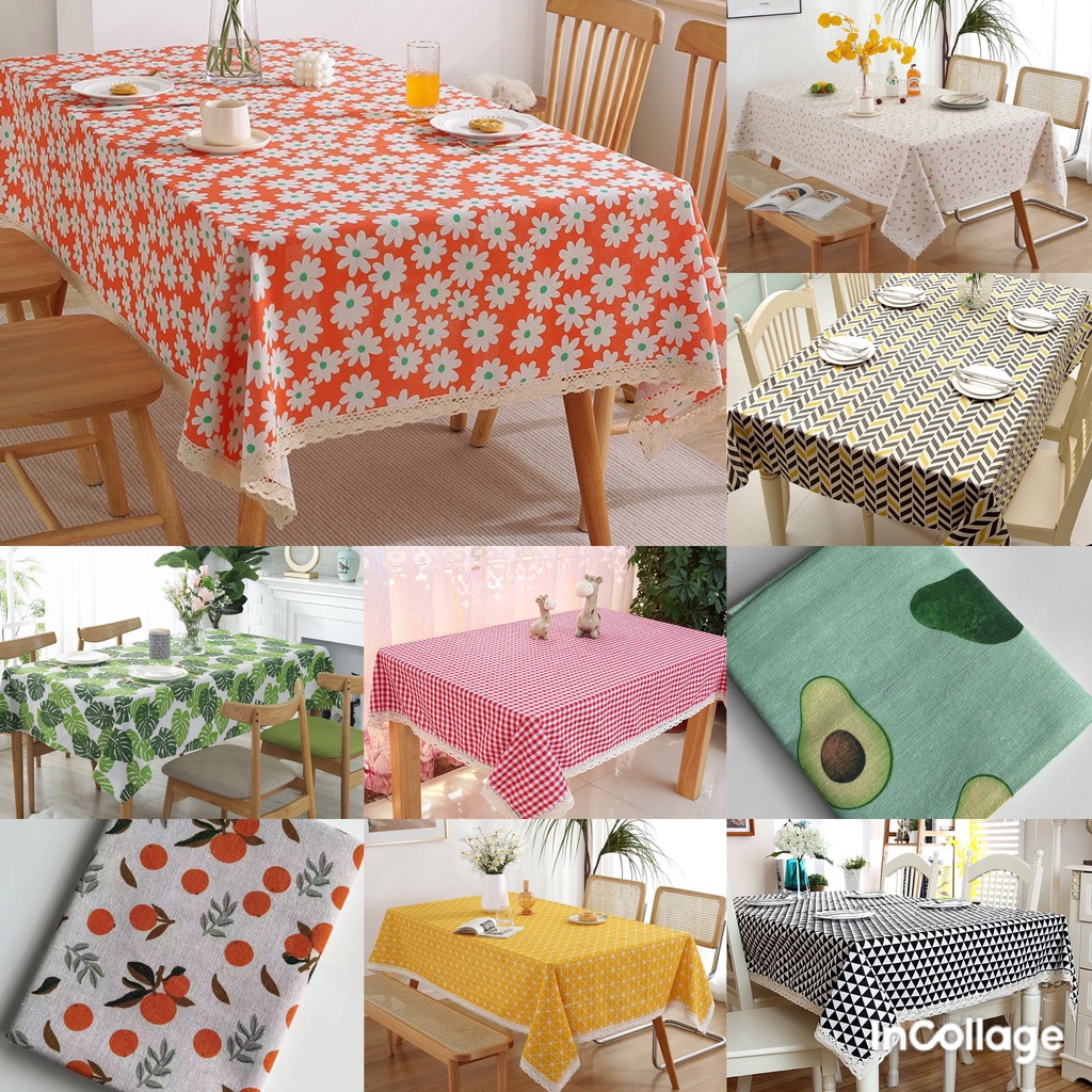 Khăn trải bàn vải canvas,khăn trải picnic,decor chụp ảnh siêu đẹp R04