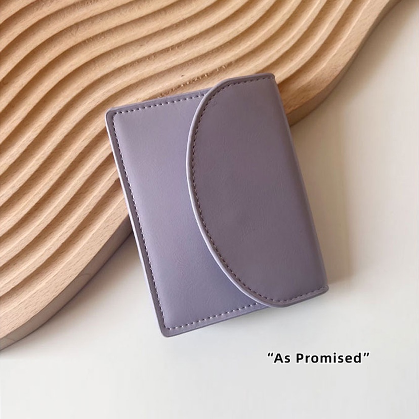 Ví da nữ PU Eira nhỏ gọn thiết kế basic 07C-TI