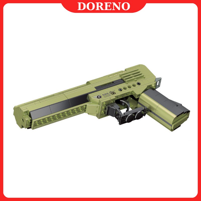 Mô hình lắp ráp đồ chơi lego súng DORENO xếp hình lego súng 3 trong 1 siêu đẹp