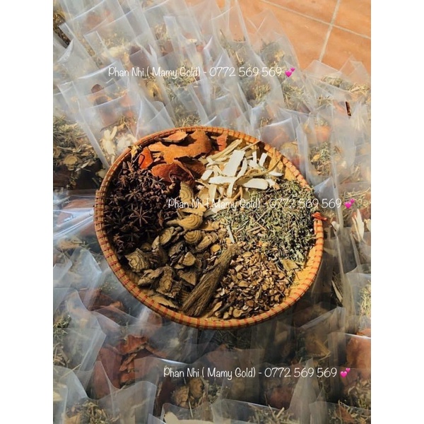 LÁ XÔNG THẢO DƯỢC TOÀN THÂN •Mamy Gold