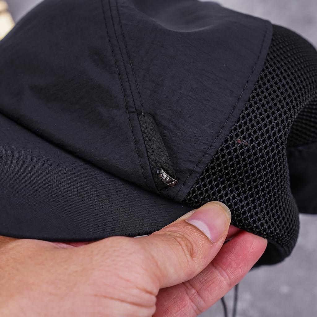 Nón Sơn chính hãng dáng không chóp dành cho nam chất liệu gió cao cấp MC014  - Hùng Nón Hiệu