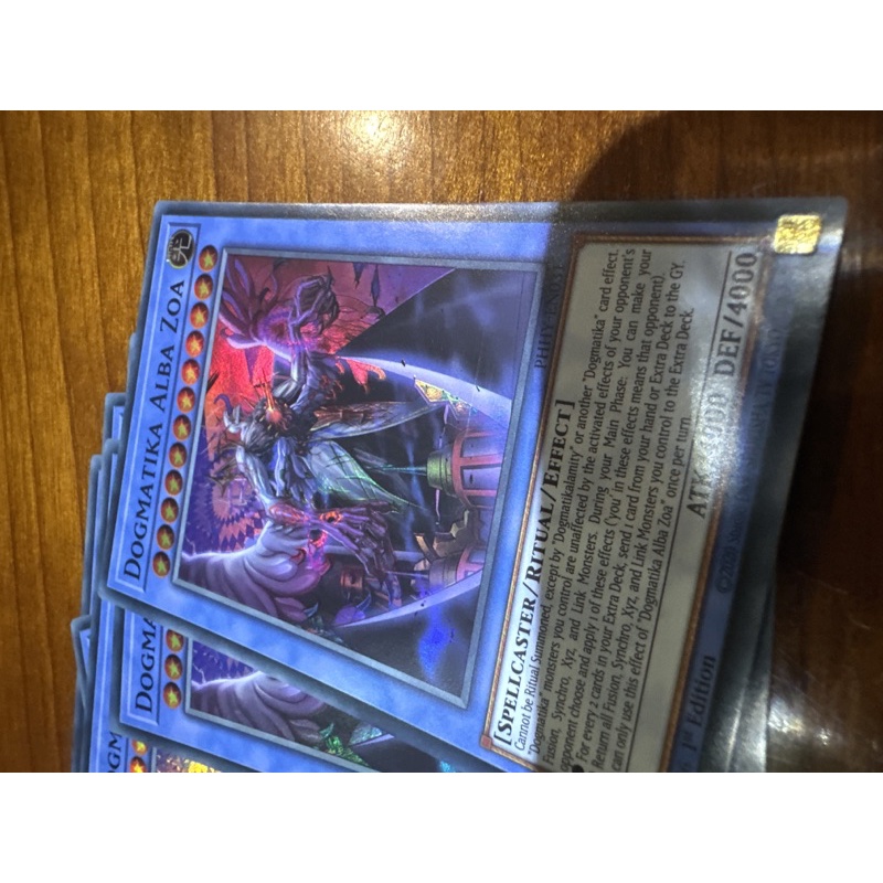 bài yugioh: dogmatika alba zoa