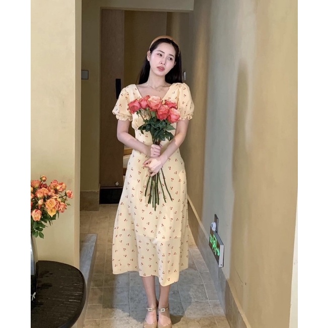 💐💐Đầm váy hoa phong cách nàng thơ