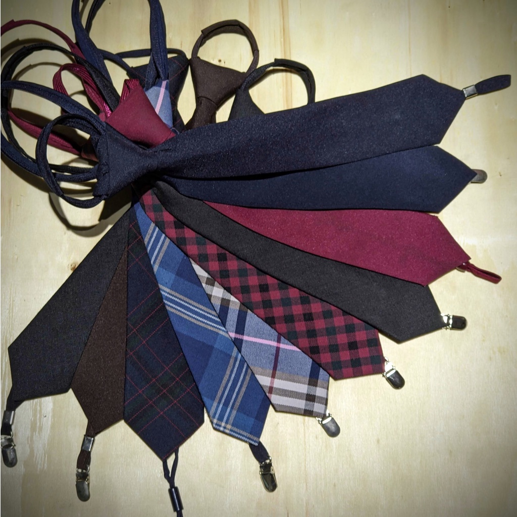 Cravat thắt sẵn, cà vạt mini 5x25cm, 6x25cm