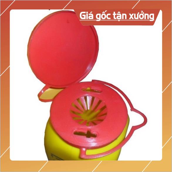 Bình huỷ kim tiêm nhựa 6,8 lít và 1,5 lít