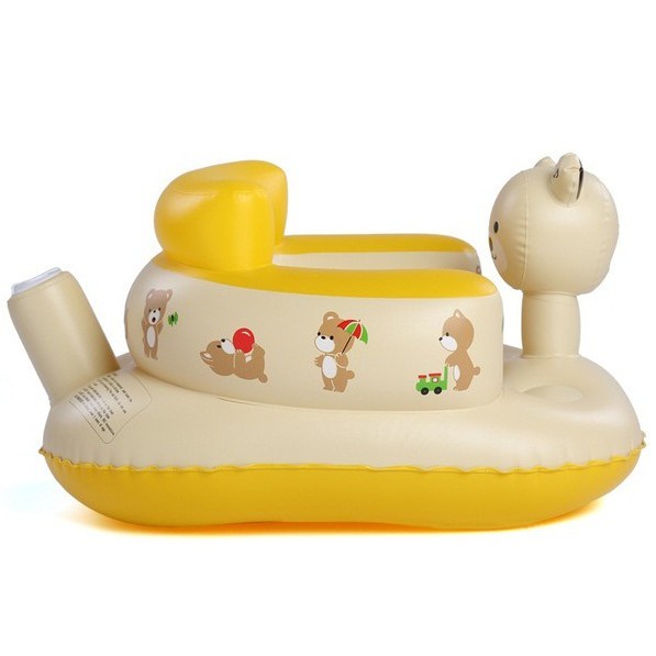 Ghế hơi tập ngồi cho bé cao cấp mẫu mới 2023 chất vải dày dặn có lỗ thoát khí