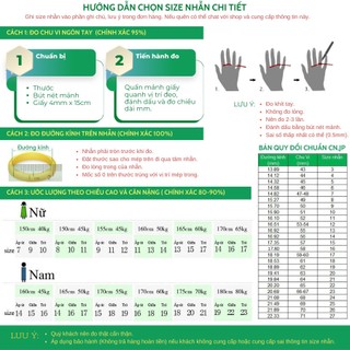 (HÀNG CHÍNH HÃNG) Nhẫn nữ Bạc Hiểu Minh NU360