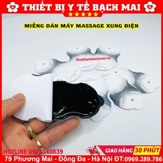 Combo 4 Miếng Dán Máy Massage Xung Điện [02 cặp]