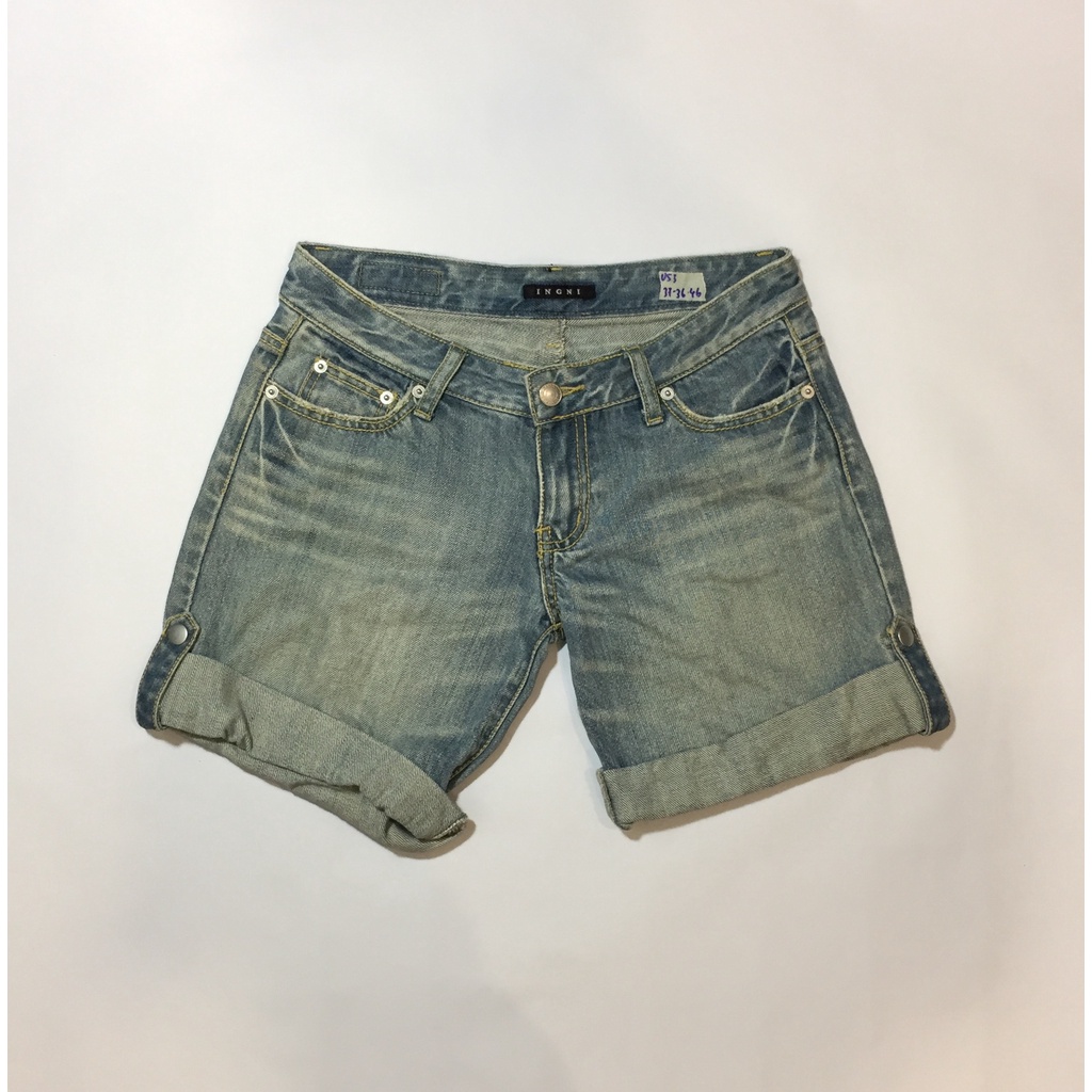 Quần đùi denim nữ phong cách thời trang mùa hè