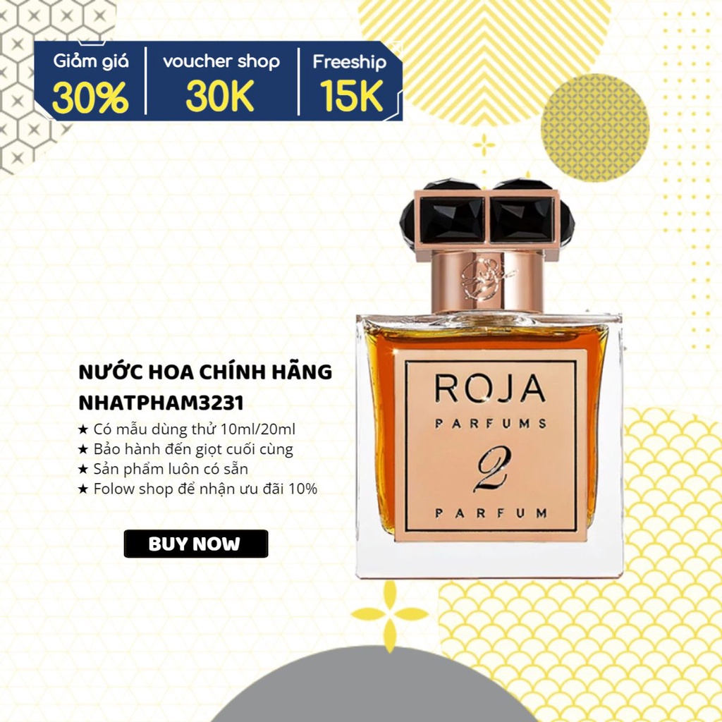 ???? ??????? - Nước Hoa De La Nuit 2 10Ml - Nước Hoa Chính Hãng