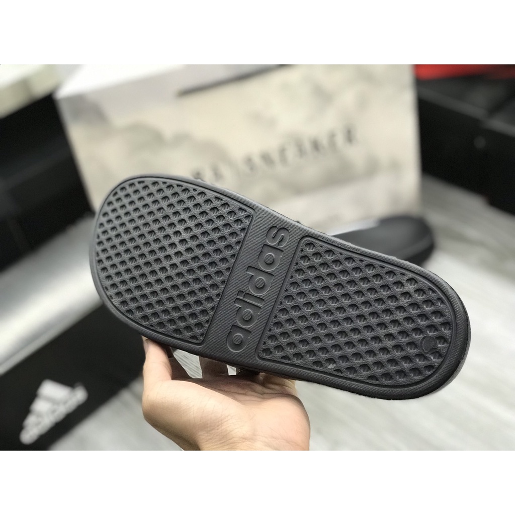 Siêu Phẩm Dép Đúc Adi.Das Chính Hãng Đen Cao Cấp Ảnh Thật + freeship + Tặng Tất