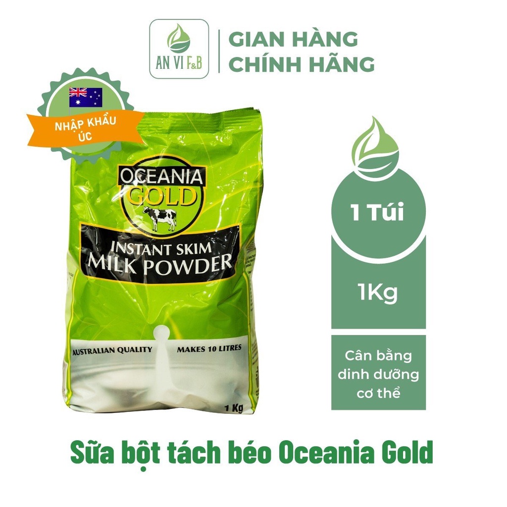 Sữa Oceania Gold - Sữa Tách Béo hà lượng cao Canxi x Khoáng chất - AN VI F&B