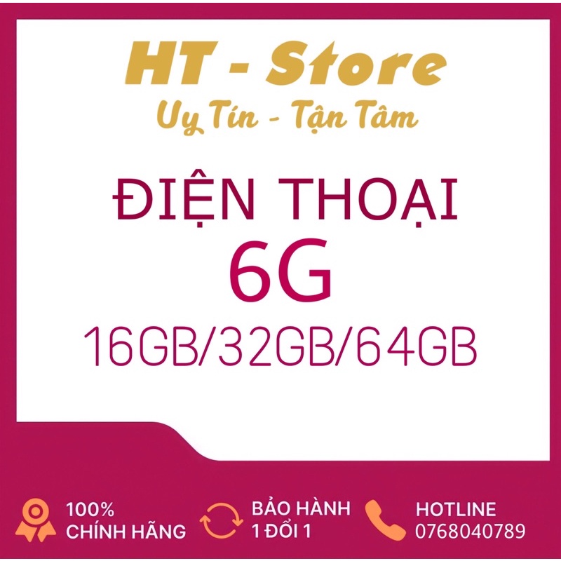 Điện Thoại IP 6 16/32/64/128 QTe/Bypass/Lock