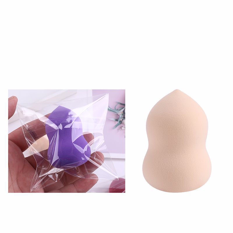 Combo 2 Mút Trang Điểm Hình Hồ Lô Tán Kem Nhiều Màu Sắc-Giao Màu Ngẫu Nhiên