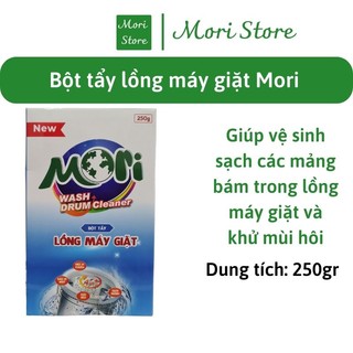 Bột tẩy lồng máy giặt Mori - LÀM SẠCH LỒNG MÁY GIẶT- túi 250g/ 500g