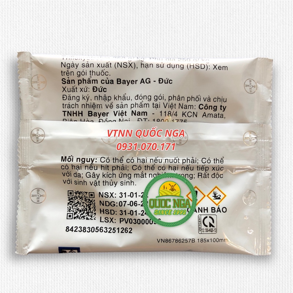 NATIVO 750WG - CHUYÊN TRỪ ĐỐM LÁ, THÁN THU, PHẤN TRẮNG HOA HỒNG
