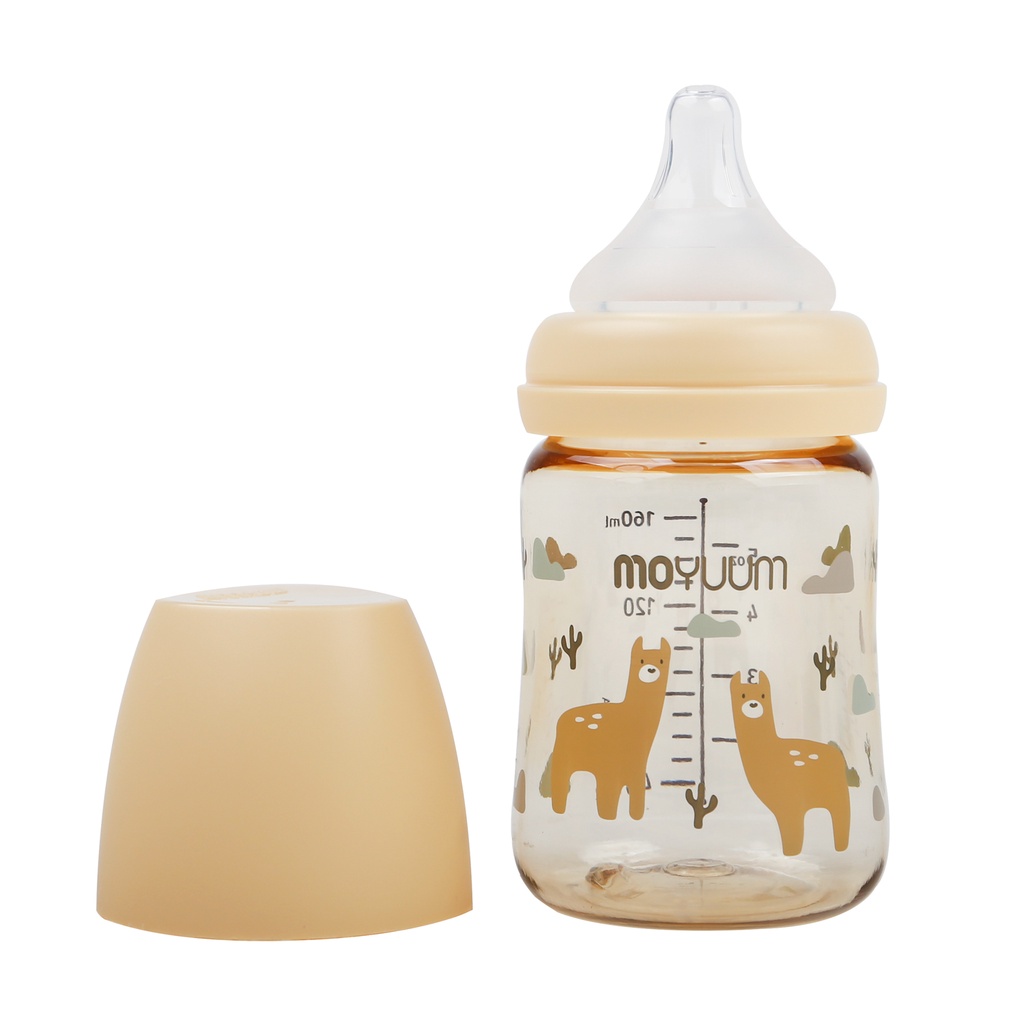 Bình sữa Moyuum 170ml in hình cho bé