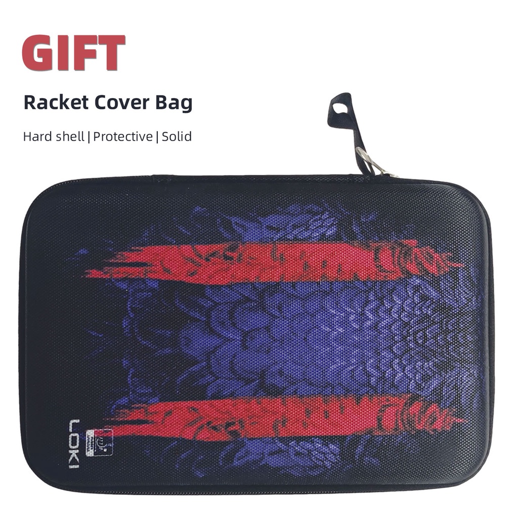 Vợt Đánh Bóng Bàn Loki 5/6/7 Star Bằng Cao Su Chuyên Nghiệp