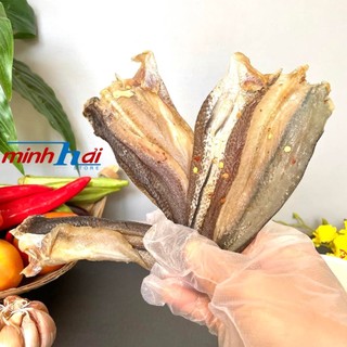 (Món ngon Miền Tây) Khô CÁ LÓC NON nguyên con. Khô phơi vừa đủ nắng, thịt dẻo thơm vừa ăn. Cá được hút chân không VSATTP