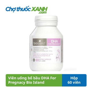 DHA For Pregnacy Bio Island 60 viên – Viên uống bổ bầu