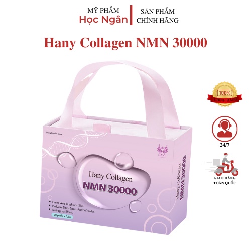 Collagen Hany NMN 30000 Mờ nám,đẹp da,đẩy lùi lão hóa,tăng cường nội tiết tố myphamhocngan1 30 gói | BigBuy360 - bigbuy360.vn