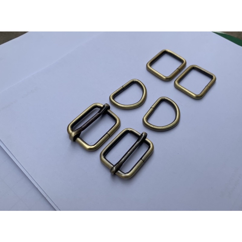 Khoen chữ nhật, tăng giảm, khoen D làm quai balo, túi xách