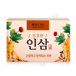 Dongsan C&G bánh xà bông nhân sâm Hàn Quốc 100g