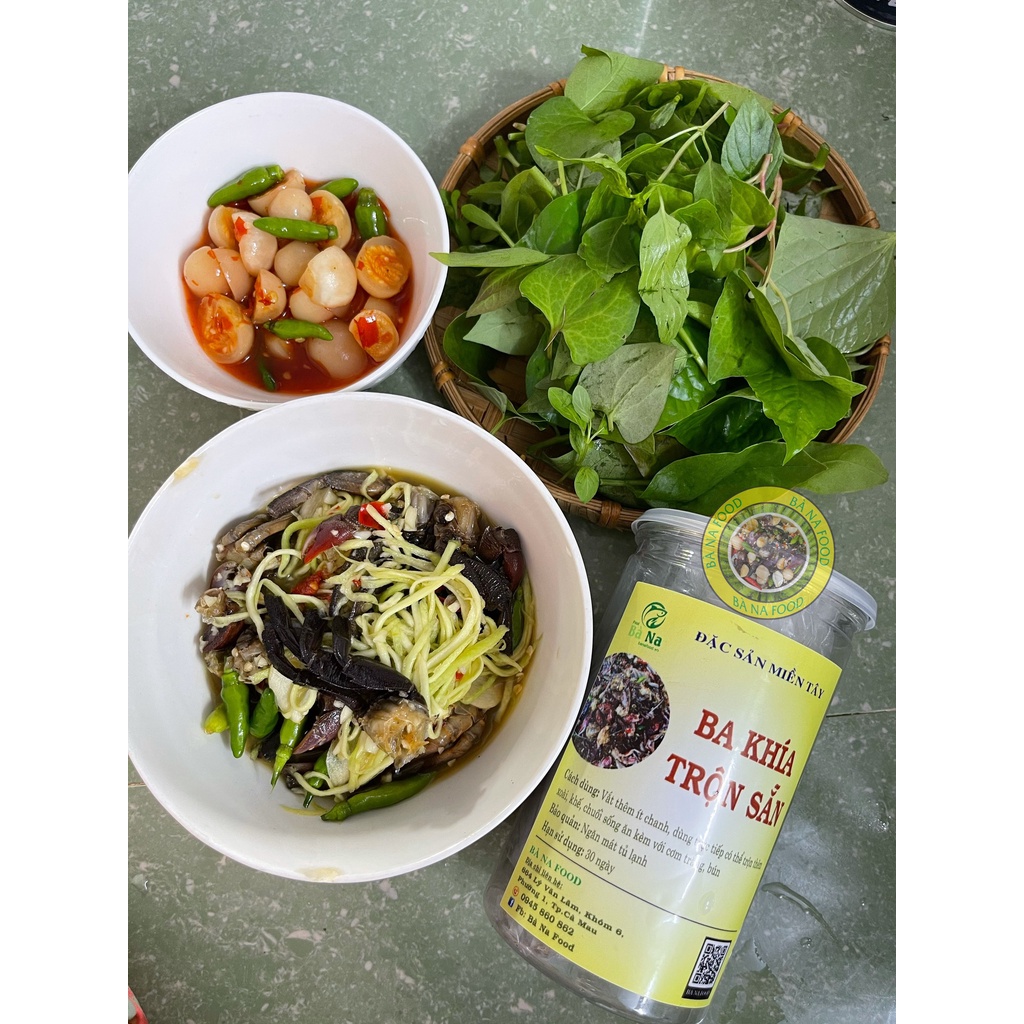 Ba khía trộn sẵn thơm - ngon - Đặc Sản Miền Tây