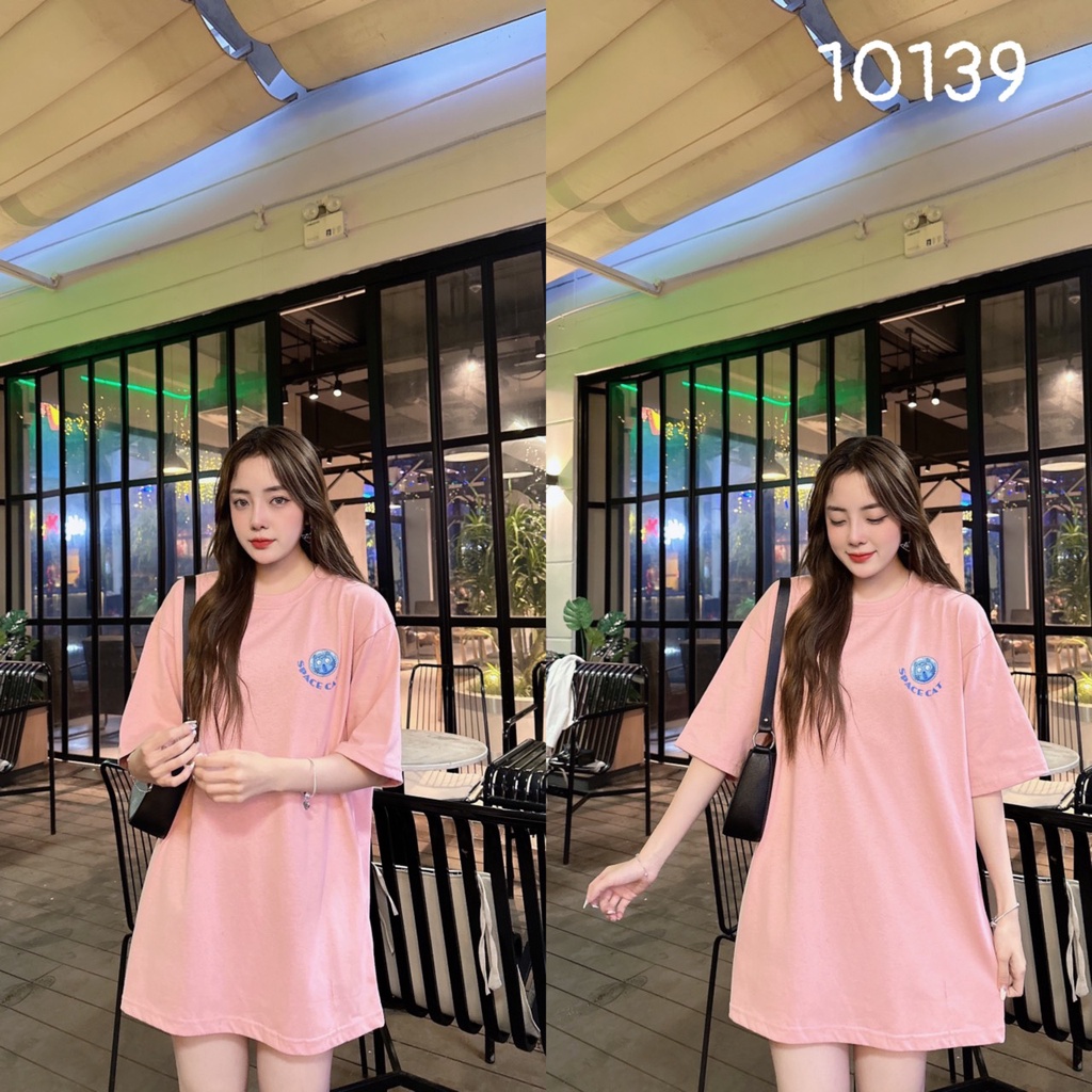 Áo Phông KAIDING Cao Cấp Dáng Rộng Áo Thun Dáng Thụng In Hình Mèo SAO HỎA mã 10139