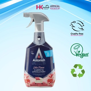 Tẩy thảm nỉ vệ sinh khử mùi Astonish C6720 ngấm sâu vào bề mặt đánh bay vết bẩn nhưng vẫn bảo vệ thảm không bay màu mục