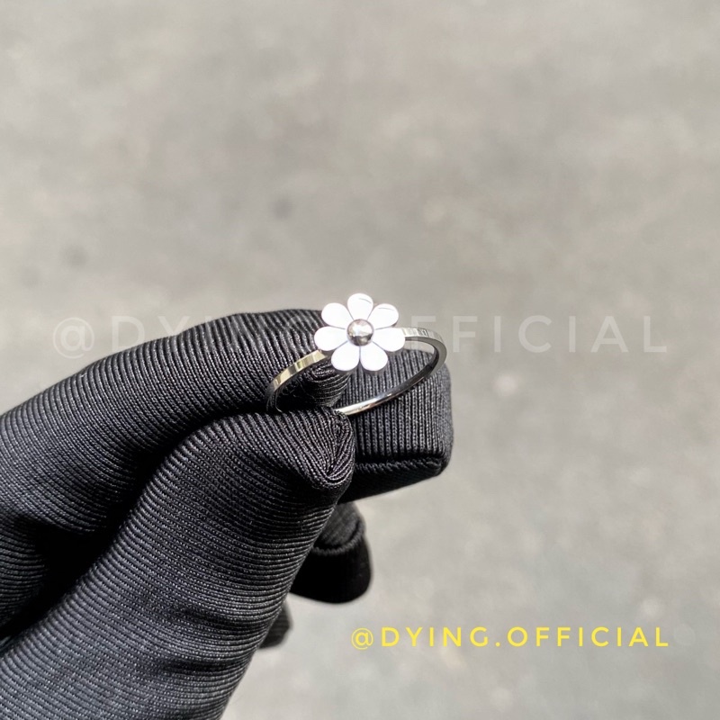 Nhẫn Hoa Cúc Daisy - Thép Titan KHÔNG RỈ