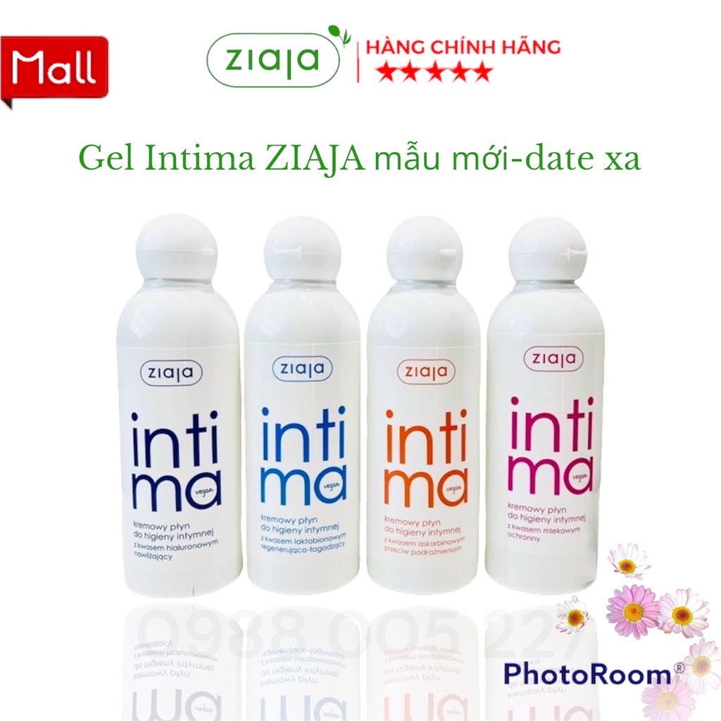 Dung Dịch Vệ Sinh Phụ Nữ Intima Ziaja mẫu mới