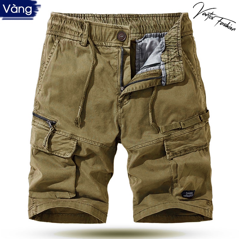 Quần Đùi Nam, Quần Short Kaki Nam Cao Cấp 7D2308