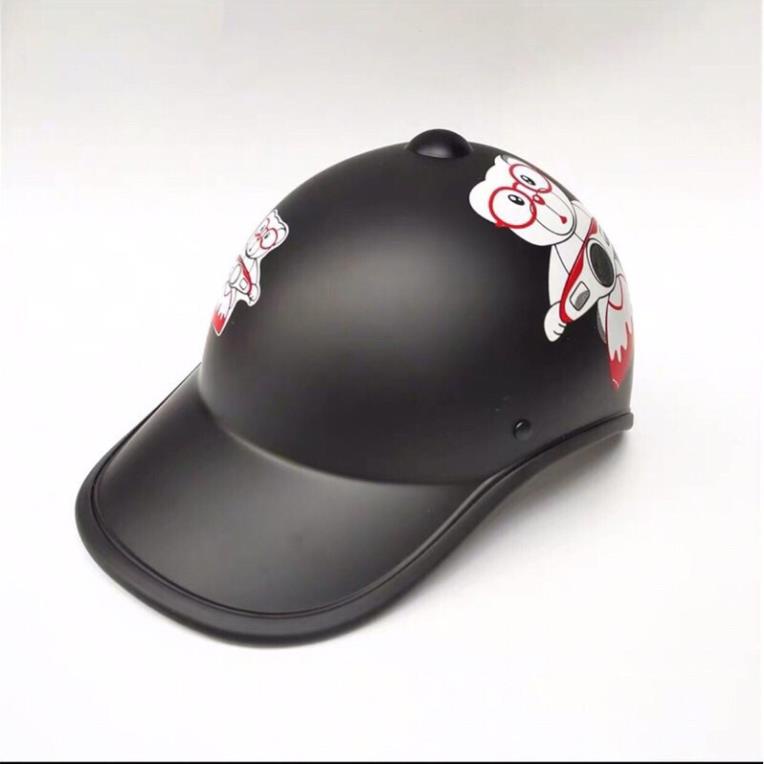 Mũ bảo hiểm có kính. Mũ bảo hiểm honda nửa đầu chính hãng