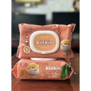 Combo 5 gói khăn ướt Mamamy kin kin 80 tờ không mùi