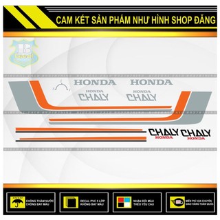 TEM RỜI CHALY ĐỜI 84 IN CHẤT LIỆU PHẢN QUANG