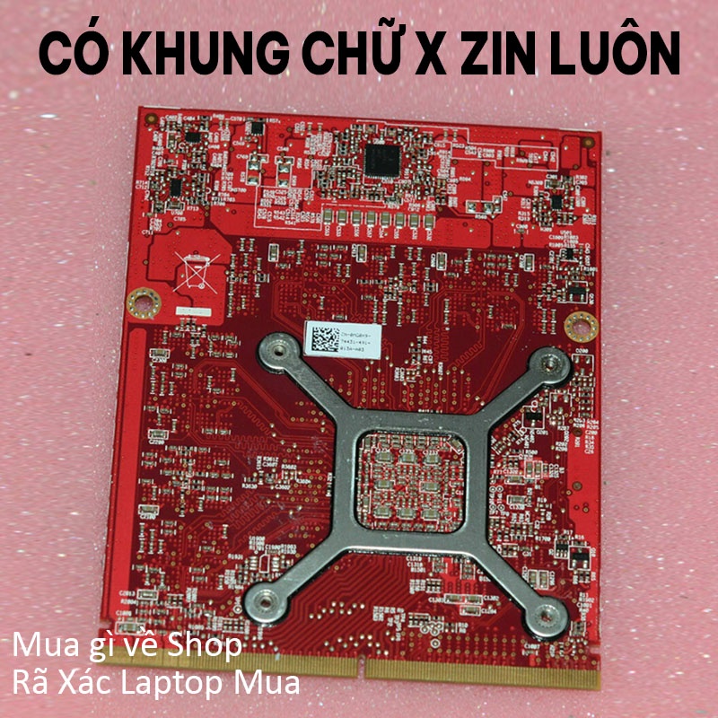 Card Màn Hinh Laptop FirePro M6100 Vga AMD 8950 Nâng Cấp Cho Laptop Dell M6600 M6700 M6800 M15x