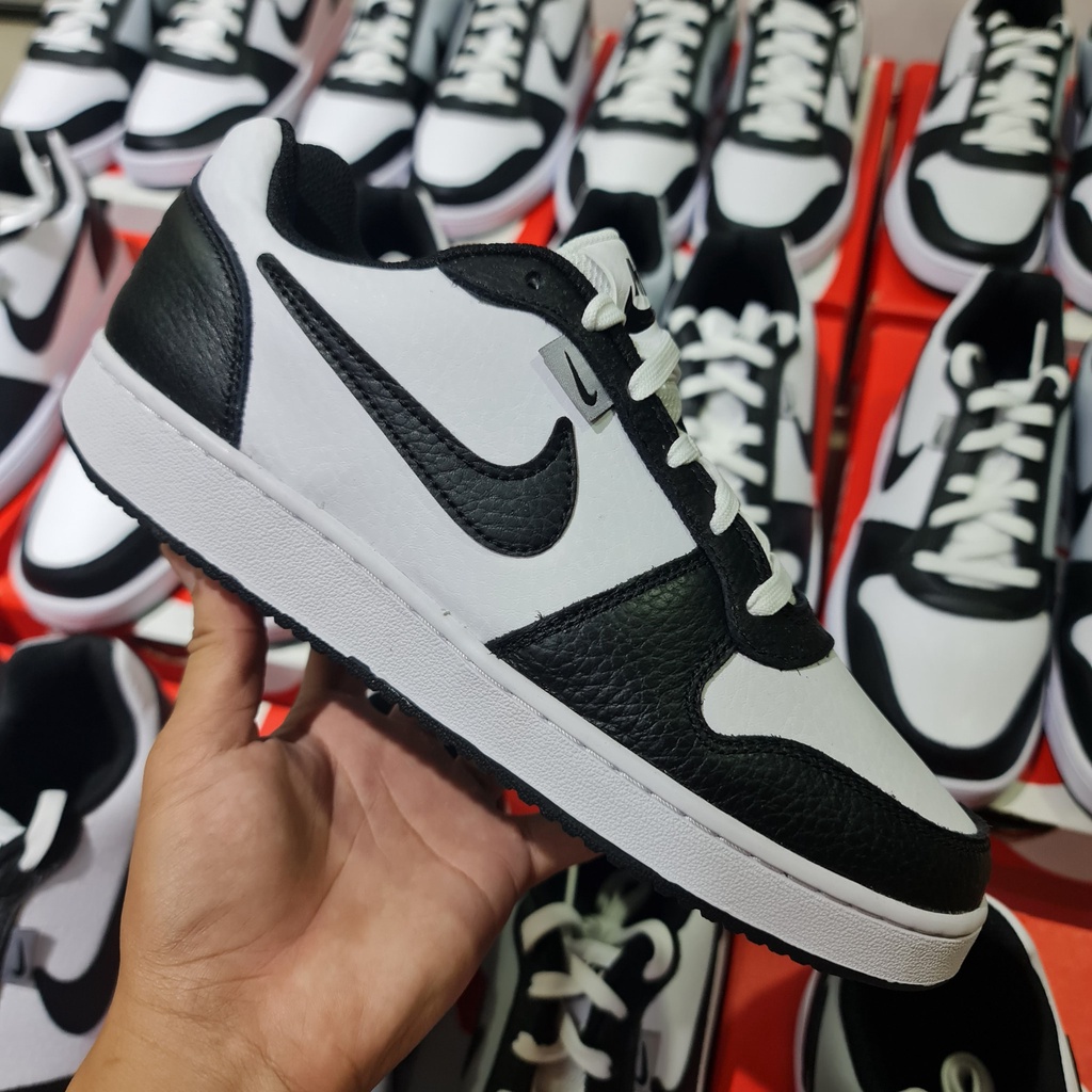 Giày thời trang  NIke Ebernon Vision Low Trắng Đen Chính Hãng 100%  - AQ1774-102