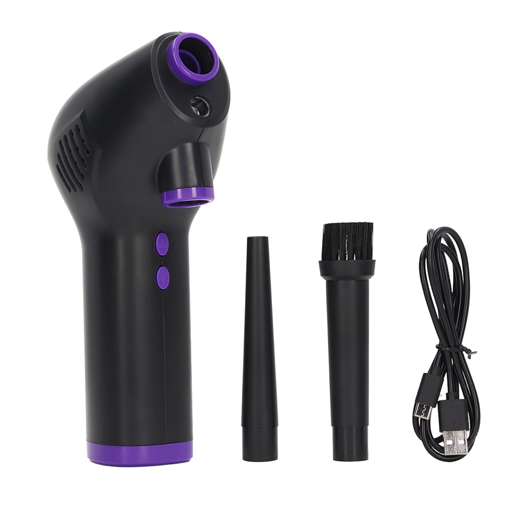 Electric Air Duster 45000RPM Powerful Dust Blower Keyboard Cleaner Rechargeable Portable