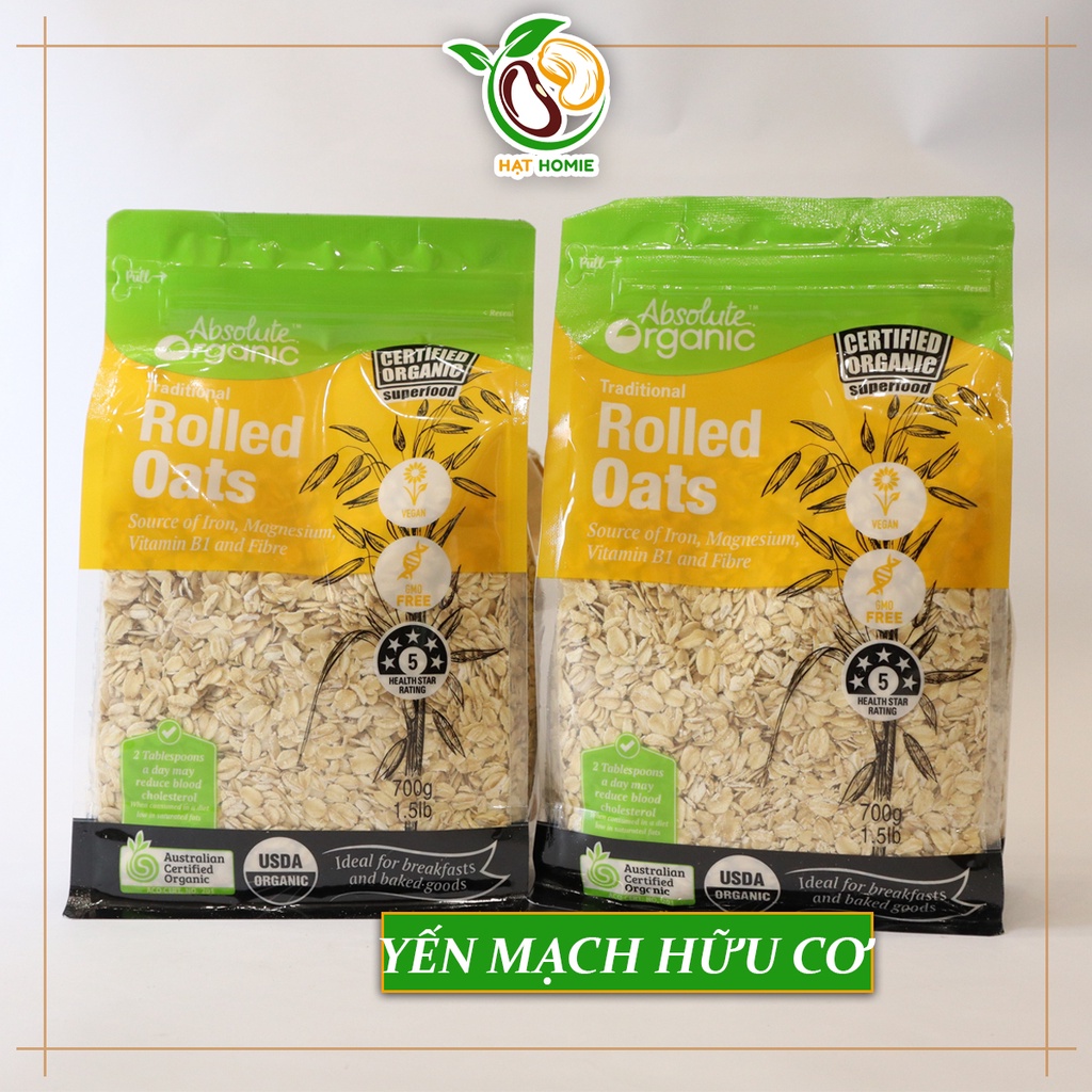 Yến Mạch Hữu Cơ Absolute Organic Rolled Oat