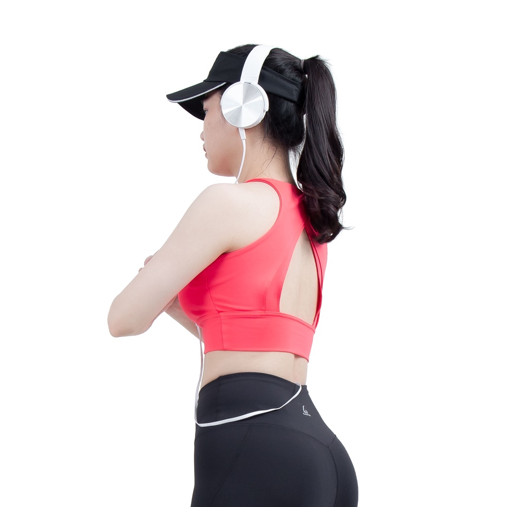 Áo ngực thể thao Gladimax Bra Lotus B08 cá tính chất, thun 4 chiều cao cấp phù hợp cho yoga, gym,...