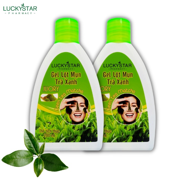 Gel Lột Mụn Lucky Star Hương Trà Xanh 60ml/200ml