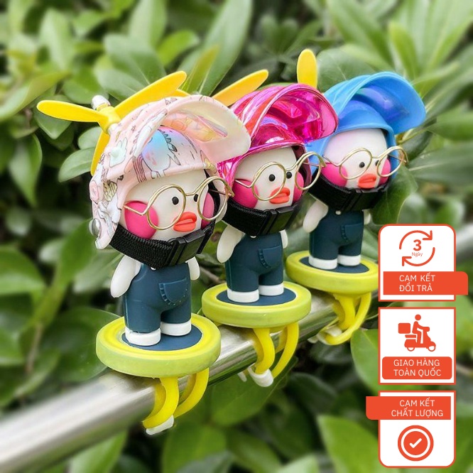 Phụ Kiện Vịt Đội Mũ Pubg Gắn Chong Chóng Trang Trí Mũ Bảo Hiểm